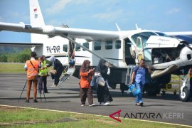Cuaca buruk pesawat tujuan Dabosingkep Gagal berangkat