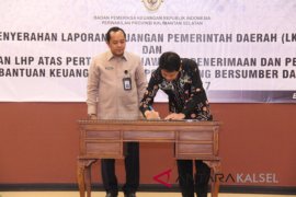 Pemkab Serahkan LHP Keuangan Daerah ke BPK-RI