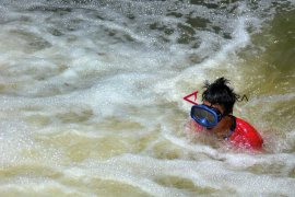 Perairan laut Tanjungpinang tercemar limbah oli