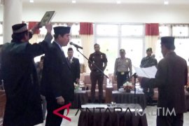 DPRD Paser gelar pergantian antar waktu