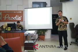 Prodia berikan pemeriksaan gratis Thalassemia bagi wartawan Lampung