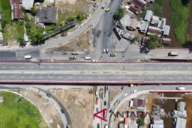 Pembangunan Jembatan Layang Keramasan Rampung Page 2 Small