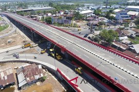 Pembangunan Jembatan Layang Keramasan Rampung Page 3 Small