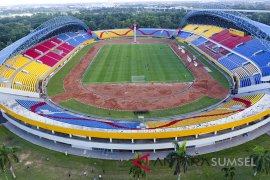 Wartawan Kyodo News Jepang kunjungi Jakabaring Sport City Palembang