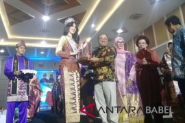 Gubernur Babel berharap  Putri Indonesia promosikan tenun cual