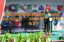 Kodam Pattimura, Walubi gelar operasi katarak gratis