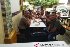 Kedekatan Kapolres Sibolga kepada awak media