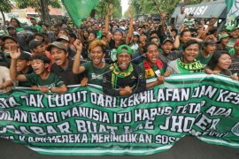 Komitmen Aremania-Bonek jelang semifinal piala Gubernur Kaltim