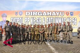 HUT Ke 68 Satpol PP Dan Satlinmas