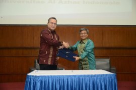 Rektor IPB beri kuliah umum dalam kerjasama dengan Universitas Al Azhar Indonesia