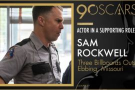 Sam Rockwell Aktor Pendukung Terbaik Oscar 2018