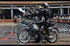 Polda Banten Gelar Simulasi Pengamanan Pilkada Serentak