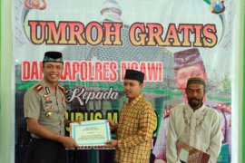 Polres Ngawi Umrohkan Mantan Narapidana Terorisme