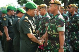 Pangdam  motivasi peleton tangkas