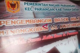 SDM dan modal jadi kendala pengembangan batik Pariangan