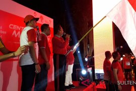 Central Sulawesi governor flags off runners of central celebes marathon