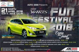 Auto 2000 beri penawaran khusus dalam bursa Toyota Padang, ayo ikuti