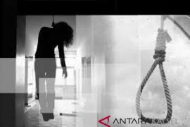 Suami istri tewas tergantung di Jembatan Talihoran Labuhanbatu