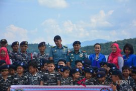 Lanal Dabosingkep tumbuhkan jiwa bahari sejak dini