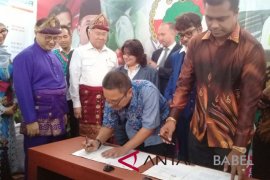 Koperasi Lada Babel kerja sama PT MTN Bersatu Sukses  dalam pasarkan lada