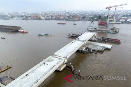 Jembatan musi IV ditargetkan beroperasi akhir Juli
