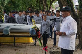 Pelaksanaan galon rafting nasional meriah