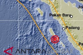 BMKG : enam kali gempa susulan di Mentawai