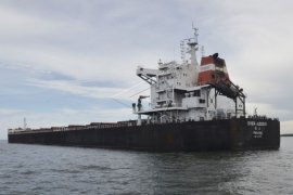 Ini dia Kapal MV Ever Judger Panama penyebab kebocoran pipa minyak di Kaltim