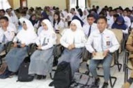 Ratusan Pelajar SMA Bengkalis Ikuti Tabligh Akbar Jelang UN
