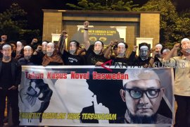 Masyarakat sipil Sumbar anti korupsi tuntut Presiden bentuk TGPF kasus Novel (video)