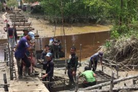 TMMD ke-101 di Inhil, Kasrem: Pembangunan Infrastruktur jadi Prioritas