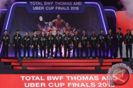 Turnamen Thomas-Uber Cup 2020 diundur cegah virus corona