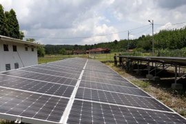 "Inverter" PLTS di Clebung Bojonegoro Rusak