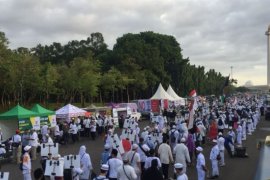 Sejumlah ormas ikuti aksi bela Palestina sebagai respons pemindahan ibu kota Israel ke Yerussalem