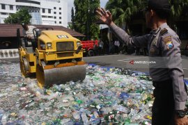 Pemusnahan Miras Jelang Ramadan