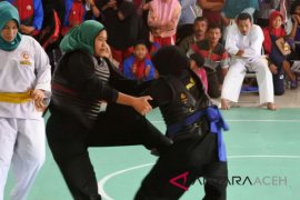 Aceh Besar boyong emas pencak silat Popda