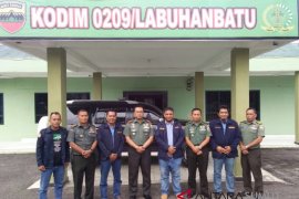 Kodim 0209/LB terima audiensi Karang Taruna Labuhanbatu