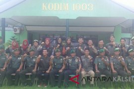 Dandim Kandangan Terima Kunjungan Pengajar Muda Indonesia