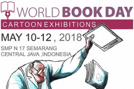 Kartun dari 32 negara dipamerkan di SMPN 17 Semarang