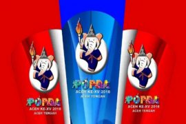 Langsa rebut peringkat teratas perolehan medali Popda