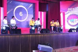 Meski ada Pembatasan Masuk dan Simpatisan yang Menyusup, Debat Publik Pilbup Inhil Berjalan Lancar
