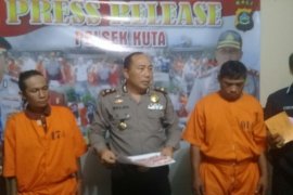 Polsek Kuta tangkap penjambret tas wisatawan Taiwan