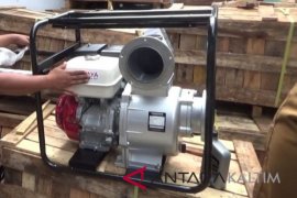 Kelompok tani Paser  dapat bantuan mesin pompa air