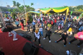 Jewita kenalkan wisata melalui senam zumba