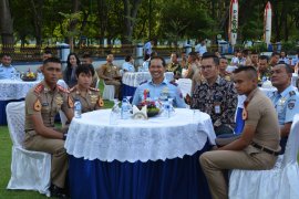 Taruna AAU Praktik Sistem Senjata di Lanud Iswahjudi