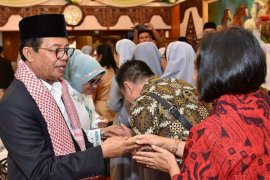 Warga antusias hadiri "open house" Plt Gubernur