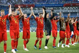 Piala Dunia - Belgia melibas Timnas Tunisia 5-2