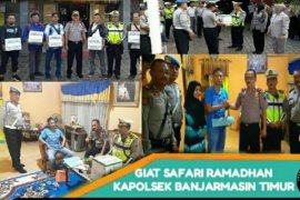 Kapolsek Banjarmasin Timur gelar Safari Ramadhan