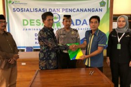 BPJS Ketenagakerjaan Sidoarjo Jadikan Semambung Desa Sadar