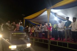 Puluhan kelompok masjid Lubuklinggau ikut pawai takbiran
